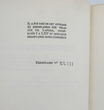Monsieur Jadis ou l'École du soir. BLONDIN (Antoine)
