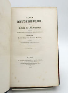Album britannique ou choix de Morceaux traduits des recueils annuels de la Grande-Bretagne