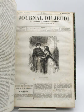 Journal du Jeudi - Affaire d'Auteuil. BALZAC (Honoré de); DUMAS (Alexandre); SAND (George)