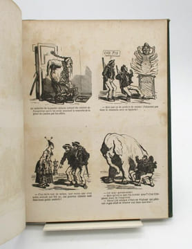 Ces Bons Chinois [suivi de :] Charges parisiennes [suivi de :] Croquis variés  [suivi de :] Folies parisiennes. CHAM; DAUMIER (Honoré)