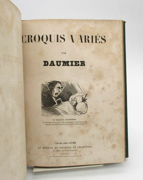 Ces Bons Chinois [suivi de :] Charges parisiennes [suivi de :] Croquis variés  [suivi de :] Folies parisiennes. CHAM; DAUMIER (Honoré)