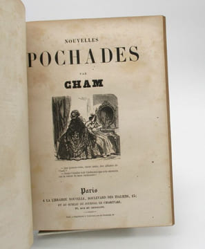 Croquis militaires [suivi de:] Émotions de chasse [suivi de:] Nouvelles pochades [suivi de:] Le Salon de 1857. CHAM