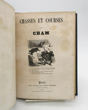 Les Kaiserlicks [suivi de:] Olla-Podrida [suivi de:] Chasses et courses [suivi de:] Souvenirs comiques de l'an 1858. CHAM