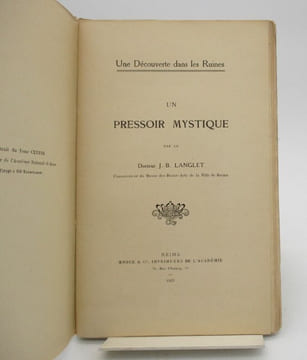 Un pressoir mystique. LANGLET (J.)