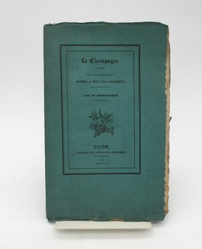 La Champagne vengée, ode anacréontique, dédiée à tous les gourmets, amis de leur pays. [ANONYME]