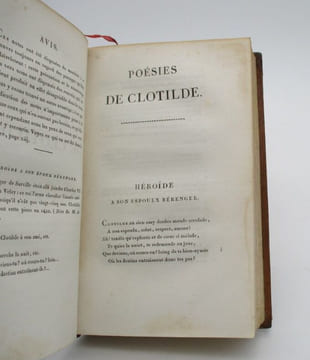 Poésies de Marguerite-Éléonore Clotilde de Vallons-Chalys. SURVILLE (Clotilde de) [SURVILLE (Joseph Étienne de)