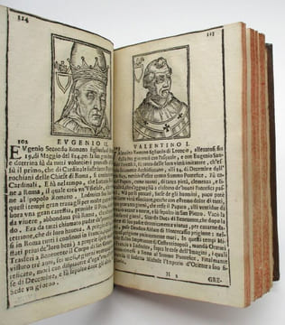Cronologia ecclesiastica la quale contiene le vite de' pontefici da S. Pietro sino al regnante Alessandro VIII. BALDINI (Vittorio)