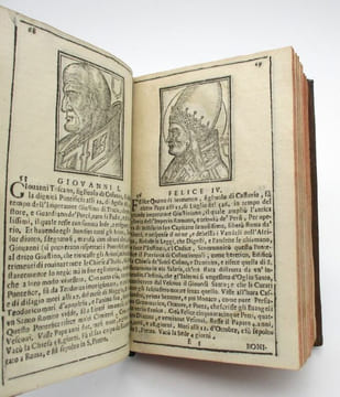 Cronologia ecclesiastica la quale contiene le vite de' pontefici da S. Pietro sino al regnante Alessandro VIII. BALDINI (Vittorio)
