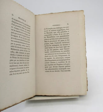 Discours prononcés à l'Académie française par M. Thiers pour la réception de M. Stendhal et recueilli par André Billy. BILLY (André)