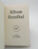 Album Stendhal. [STENDHAL]