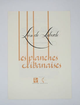 Voyage de la Syrie. Planches libanaises. LABORDE (Léon de)