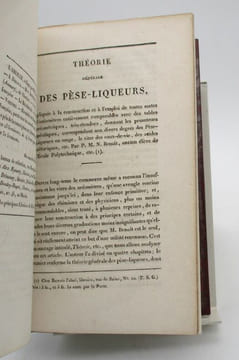 Théorie générale des pèse-liqueurs. BENOÎT (Philippe Martin Nicaise)