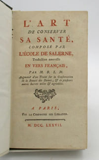 Réunion de trois textes médicaux et de cosmétique