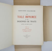 La Toile imprimée et les indiennes de traite. 