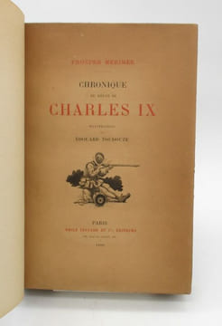 Chronique du règne de Charles IX. MÉRIMÉE (Prosper); TOUDOUZE (Édouard)