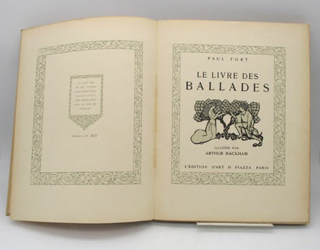 Le Livre des ballades. FORT (Paul); RACKHAM (Arthur)