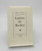 Lettres de Rodez. ARTAUD (Antonin)