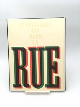 Le Spectacle est dans la rue: maquette. CENDRARS (Blaise); CASSANDRE