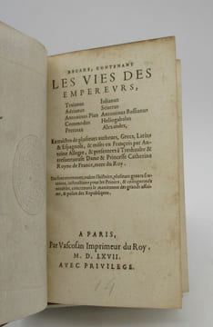 Les Vies des Hommes illustres - Les Vies de Hannibal et Scipion l'Africain - Oeuvres mêlées - Les Vies des Empereurs. PLUTARQUE