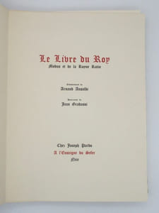 Le Livre du Roy Modus et de la Royne Ratio ou les Secrets de Chasse