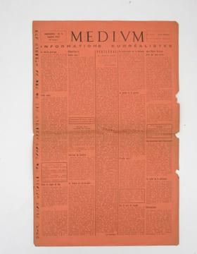 Medium. Informations surréalistes. [SURRÉALISME]