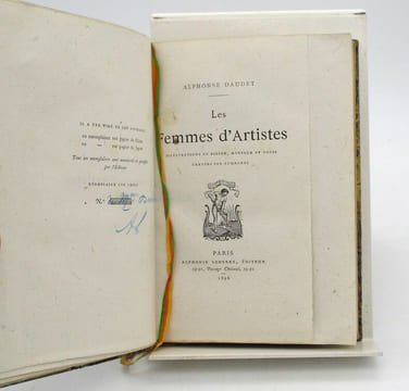 Les Femmes d'Artistes. DAUDET (Alphonse)