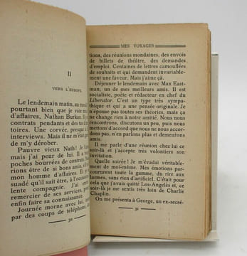 Mes Voyages. CHAPLIN (Charles)