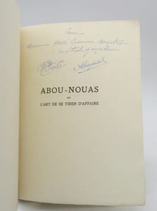 Abou-Nouas ou l'Art de se tirer d'Affaire