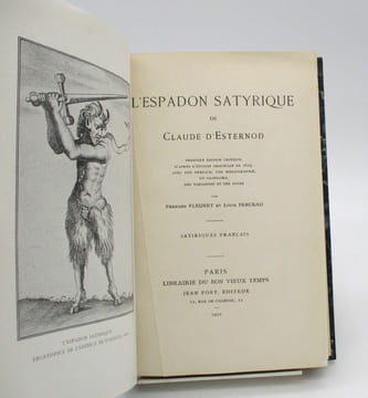 L'Espadon satyrique. ESTERNOD (Claude d')