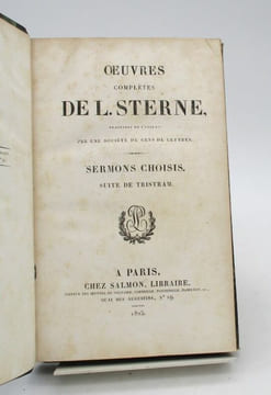 Oeuvres complètes de L.Sterne. STERNE (Laurence)