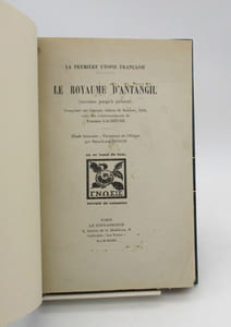 Le Royaume d'Antangil (inconnu jusqu'à présent)