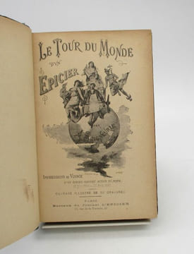 Le Tour du monde d'un épicier. Impressions de voyage d'un épicier parisien autour du monde (17 novembre 1886 - 27 août 1887). SEIGNEURIE (A.)