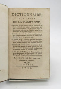 Dictionnaire portatif de la campagne