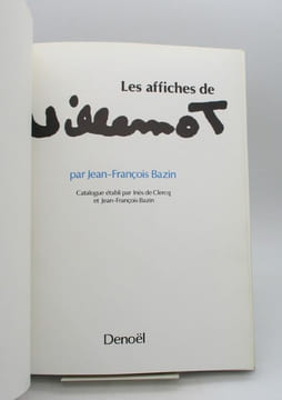 Les Affiches de Villemot. BAZIN (Jean-François)