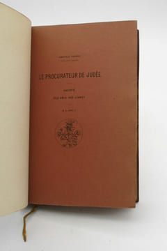 Le Procurateur de Judée. FRANCE (Anatole)
