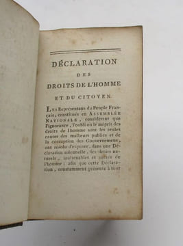 La Constitution française, décrétée par l'Assemblée Nationale Constituante, aux années 1789, 1790 et 1791; acceptée par le Roi le 14 septembre 1791 ...
