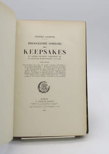 Bibliographie sommaire des keepsakes et autres recueils collectifs de la période romantique 1823-1848