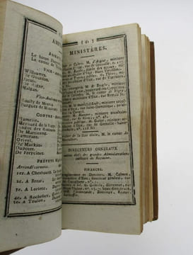 Almanach historique du département de l'Yonne et de la ville de Sens pour l'année 1834. [ALMANACH]