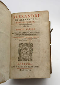 Genialium dierum libri sex
