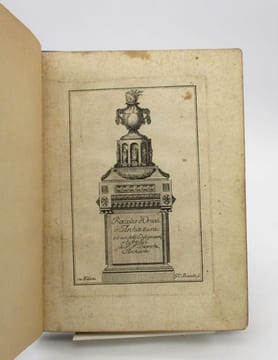 Raccolta d'Ornati d'Architettura. BIANCHI (Paolo Federico et Giulio Cesare)