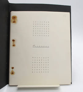 A Sound Poem Sequence
