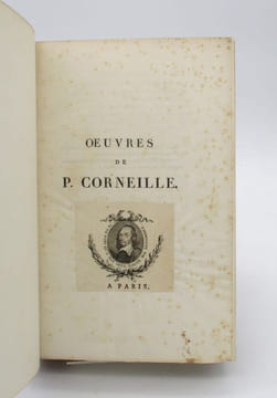 Oeuvres de P. Corneille. CORNEILLE (Pierre)