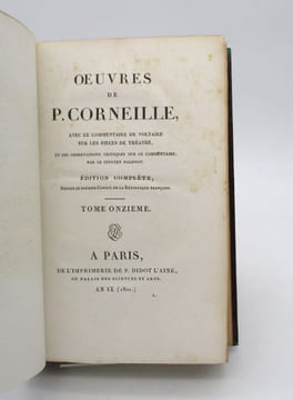Oeuvres de P. Corneille. CORNEILLE (Pierre)