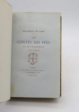 Les Contes des Fées ou les Fées à la mode. AULNOY (Marie-Catherine d')