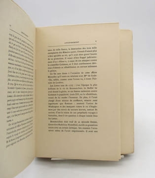 Lettres à Madame de Godeville 1777-1779. BEAUMARCHAIS (Pierre-Augustin Caron de)