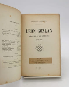 Léon Gozlan - Scènes de la vie littéraire (1828-1865)