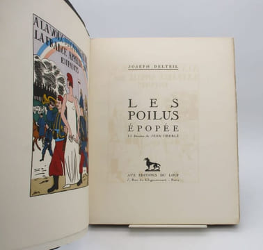 Les Poilus. DELTEIL (Joseph); OBERLÉ (Jean)