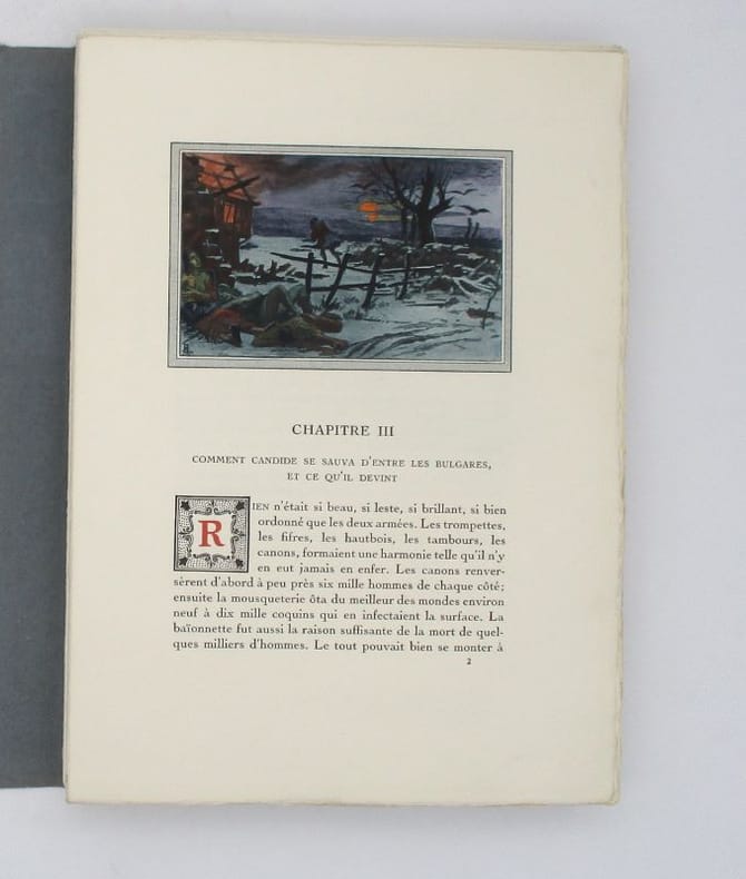 CANDIDE OU L'OPTIMISME par VOLTAIRE: bon Couverture souple (1913