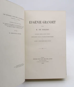Eugénie Grandet. BALZAC (Honoré de)