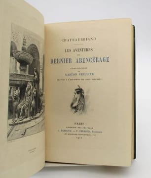 Les Aventures du dernier Abencérage. CHATEAUBRIAND (François-René de)